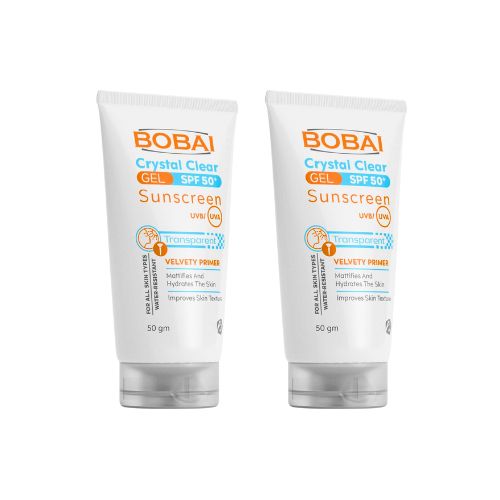 عرض بوباي جل واقي شمس شفاف 1+1